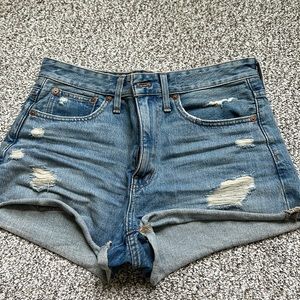 Madewell relaxed denim shorts